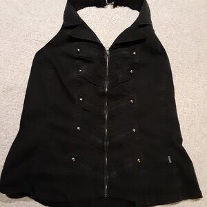 Tripp NYC Full-Zip Corset Vest For Women SZ 3